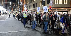 They came, they spoke, they marched