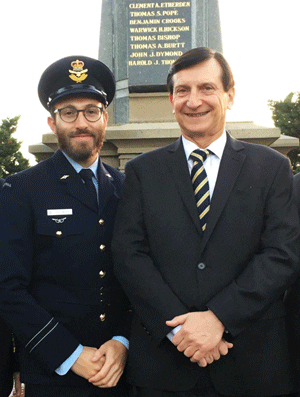 Rabbi Friedman andRon Hoenig
