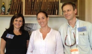 Ginette Searle, Dr Ruth Calderon, Philip Chester