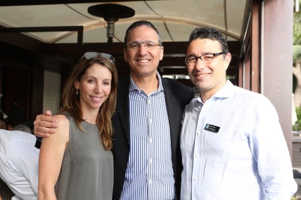 Jodie Sher, Yossi Eshed and Steve Sher