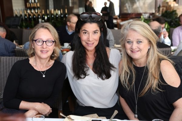 Ros Sugarman, Diane Simons and Lorna Berger