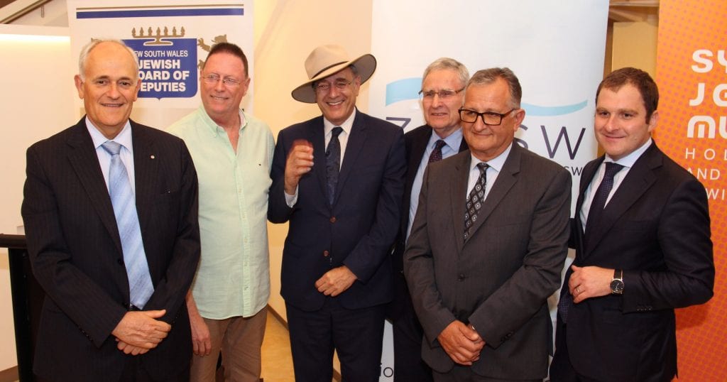 Peter Wertheim AM, Dr Ron Weiser AM, Ambassador Mark Sofer, Norman Seligman, Richard Balkin, Jeremy Spinak 2