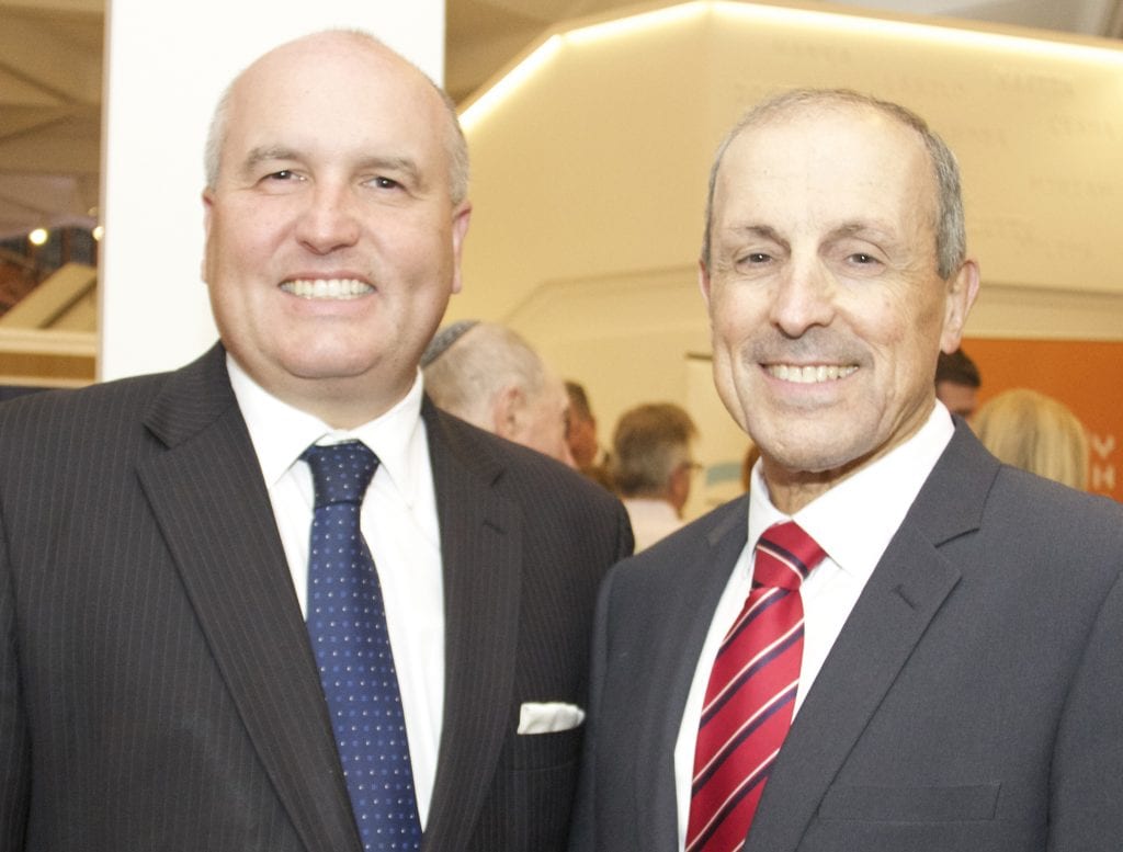 The Hon David Elliott MP, Vic Alhadeff