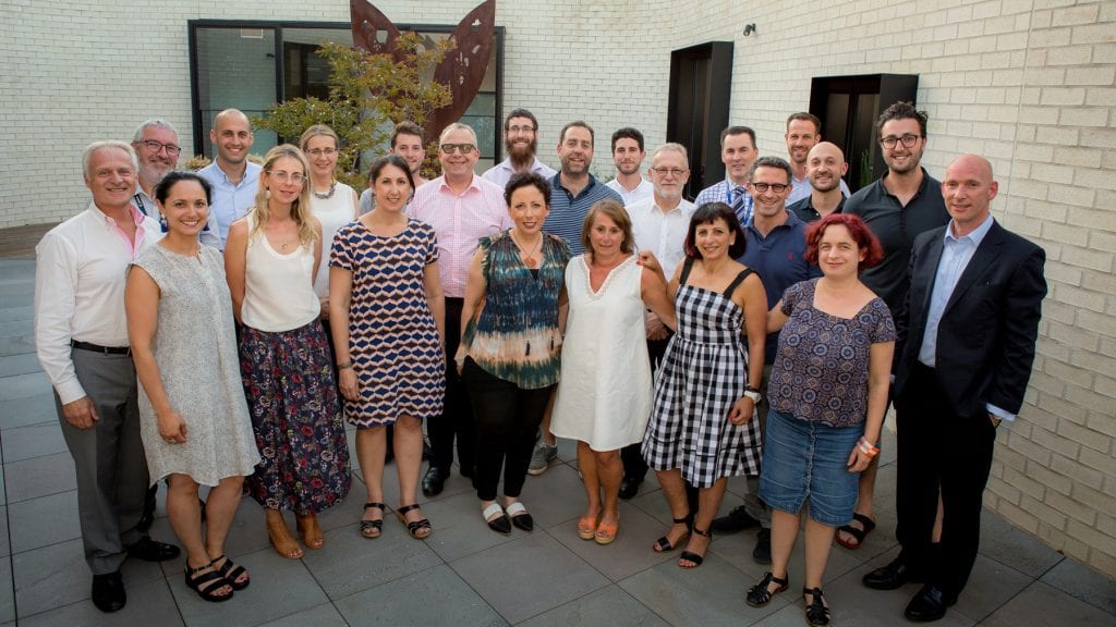 7. Yesod participants, Bill Appleby, and Jewish Care Victoria Board members