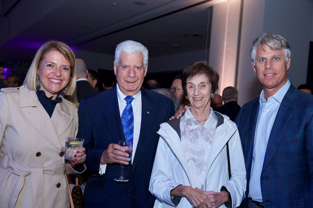 Hayley Southwick, Jack Smorgon AO, Val Smorgon OBE, Tony Smorgon