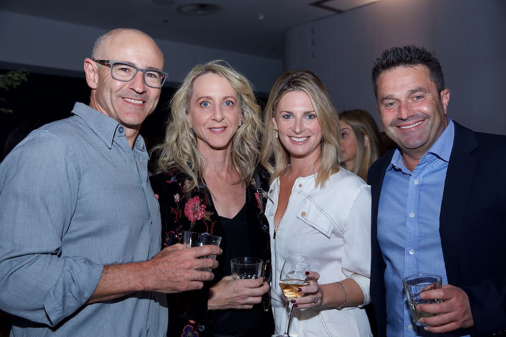 Sean and Joanne Rose, Sally and Phil Opit