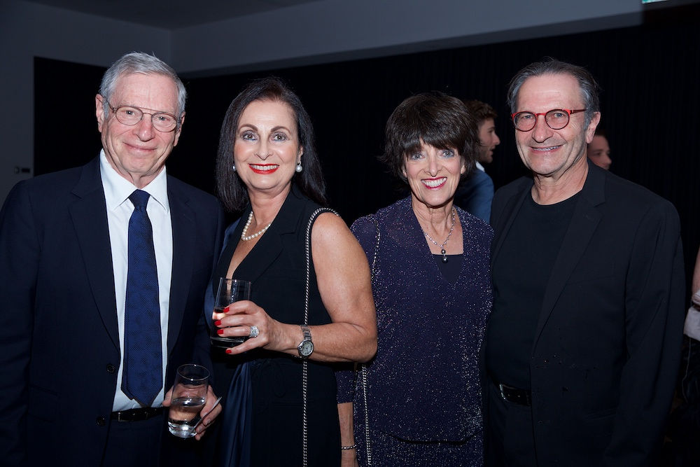 David and Marion Slomin, Debbie and Robert Nossbaum