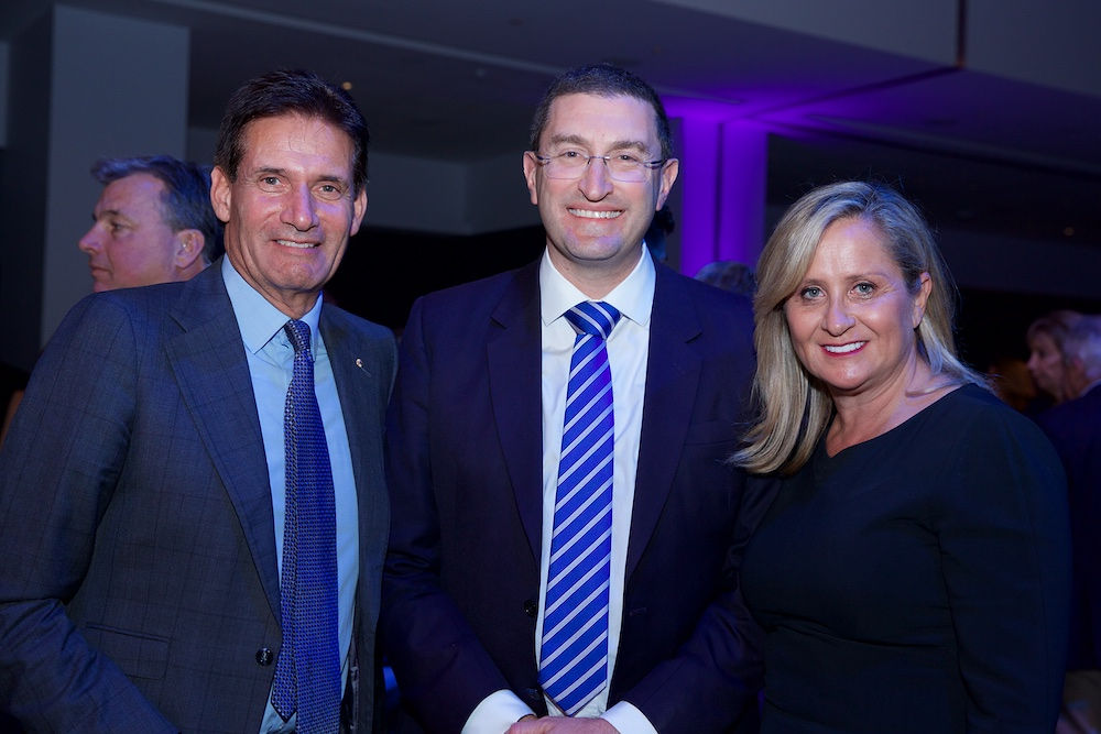 David Thurin AM, Julian Leeser MP, Lisa Thurin