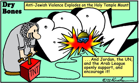 الأردن وجامعة الدول العربية والأمم المتحدة تحرض على معاداة السامية بشأن جبل الهيكل »جي واير