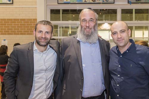 Rabbi Natti, Rabbi Mendel Kastel & Yigal Nisell