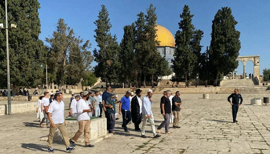 For the first time since 1967, Israelis enter Temple Mount through Gate of the Tribes