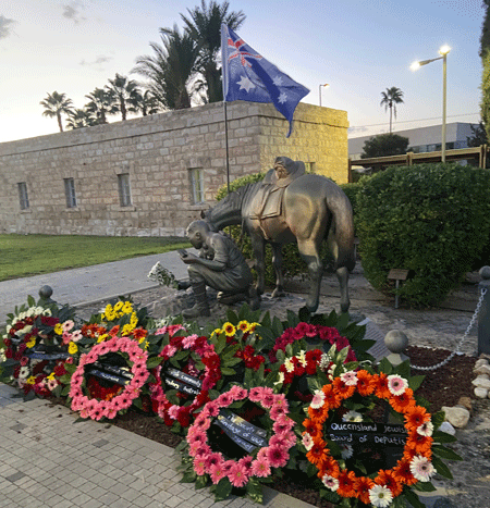 WWI Australians honoured in Israel – J-Wire