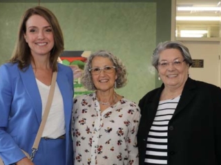 Kellie Sloane, Maxine Bachmayer, Cr. Sally Betts