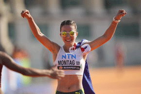 Montag breaks her own Australian record in 20km walk