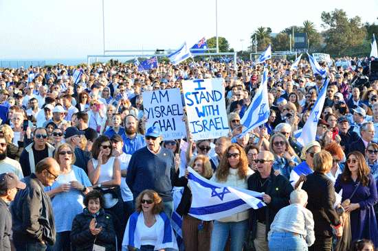 10,000 attend Sydney support rally for Israel – J-Wire