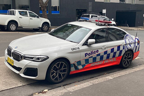 Woman charged after allegedly drawing Nazi symbol