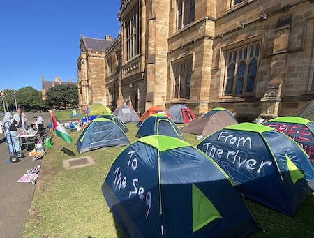 Sydney University encampment