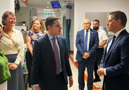 Susan Pearce, David Ossip and Ryan Park