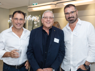 Robin Shnier, Bruce Fink OAM, Mendy Moss