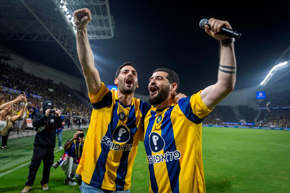 Ex-hostage twins attend first Maccabi Tel Aviv game since release