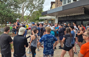 The Sydney Chapter of Nice Jewish Runners hits the ground running