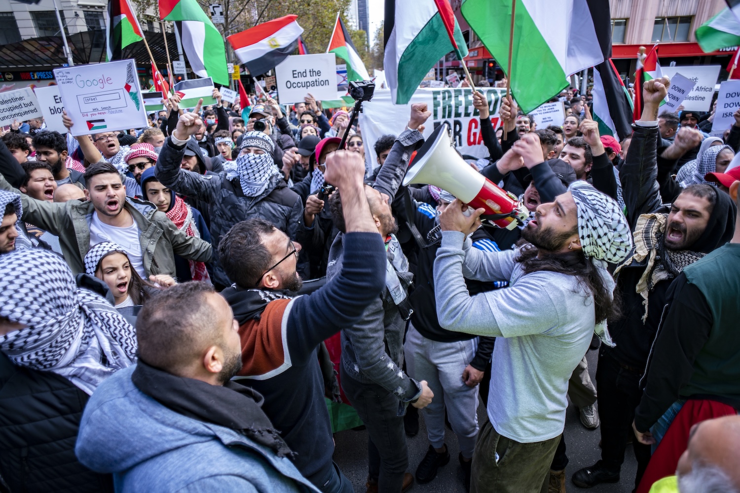 Protesters set to defy ban as Herzog visit declared major event