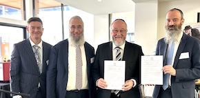 $12m boost for Jewish education announced during Chief Rabbi Mirvis’s visit