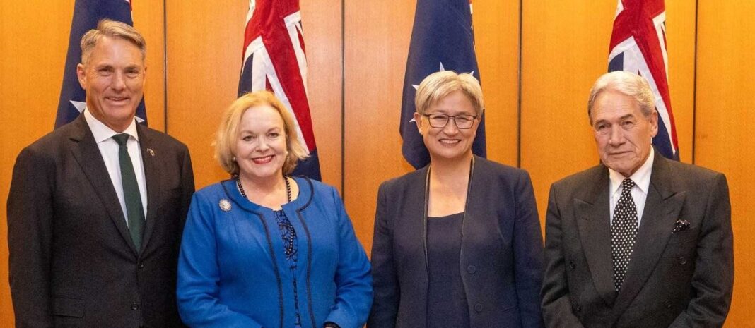 Australian and New Zealand ministers meet in Canberra for ANZMIN talks
