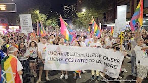 Ecstatic reception greets Dayenu at Mardi Gras
