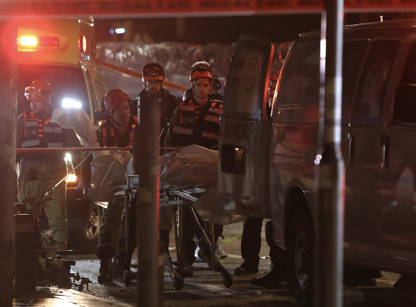 Israel faced attacks from three fronts yesterday