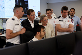 Israel’s president praises MDA’s wartime work on Ramla visit