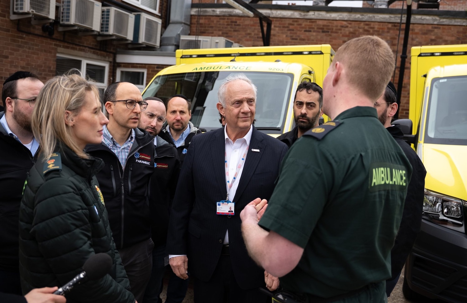 Three charged over arson attack on Jewish community ambulances in London