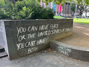 Antisemitic daubing in Melbourne