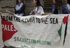 Pro-Palestine protesters arrested over banned chant