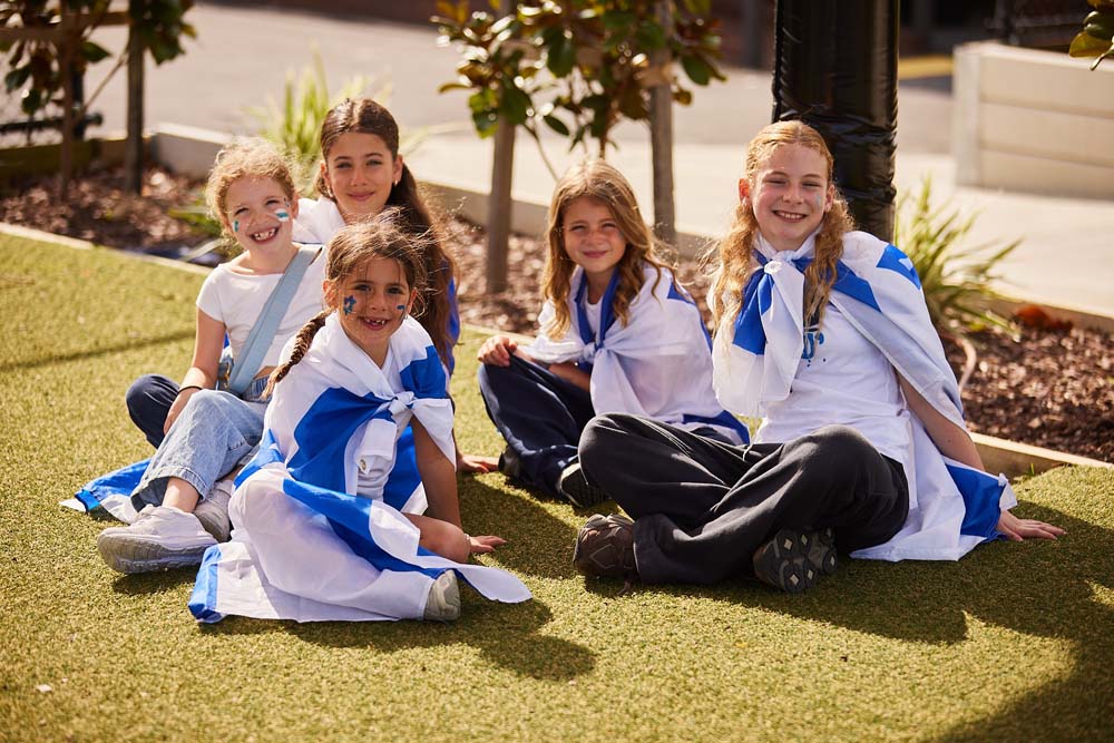 Children at Mt Scopus in Melbourne