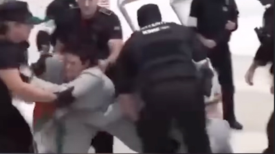 Israel mocks Spain after Gaza flotilla activists beaten by police in Bilbao