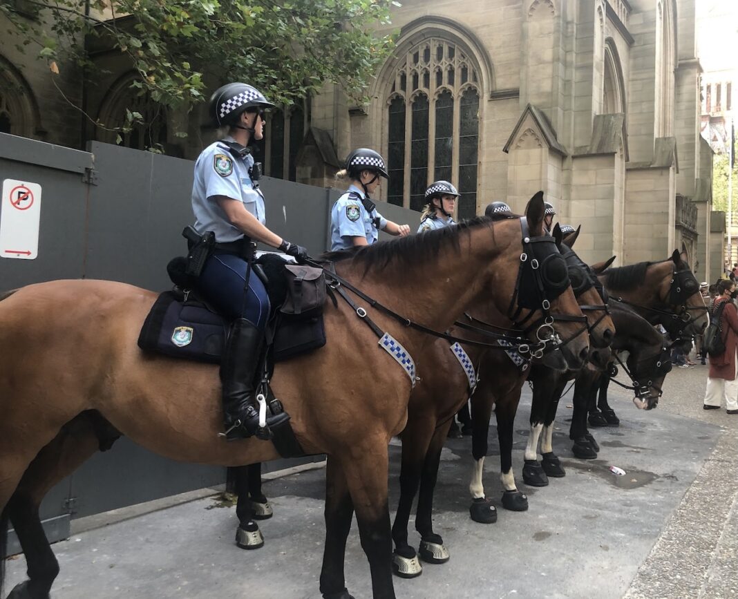 Mounted police
