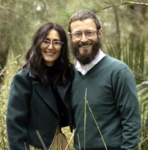 Chana Kavka and Rabbi Senda Kavka 