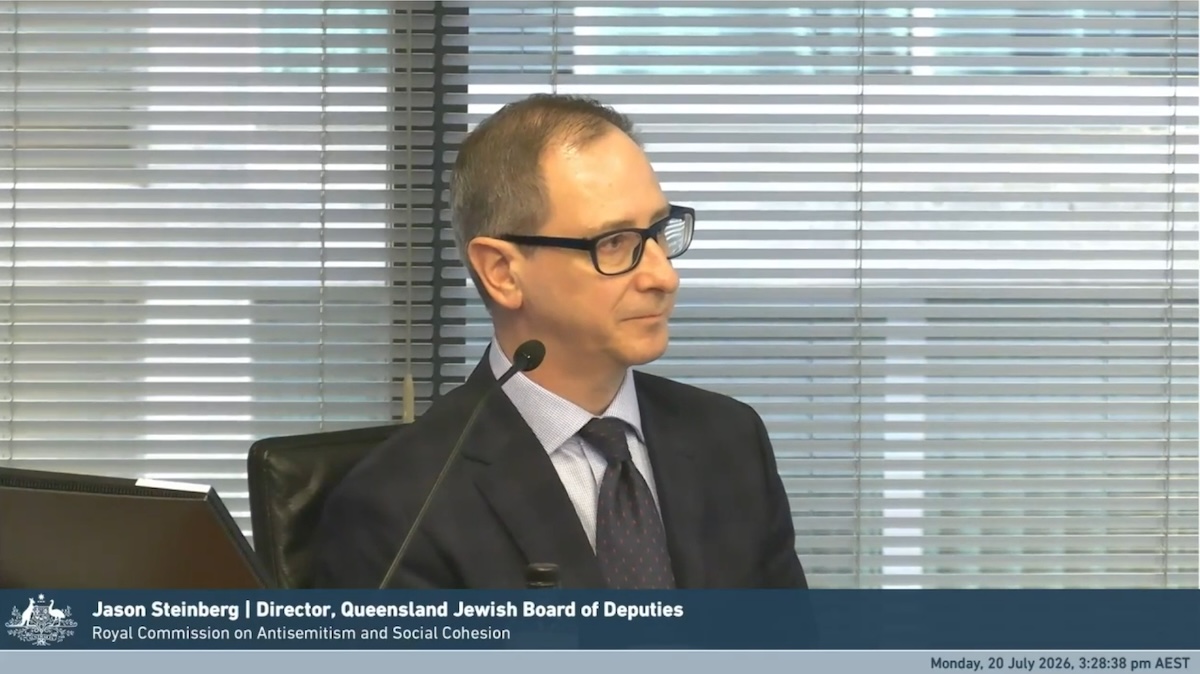 Jason Steinberg appears before the Royal Commission
