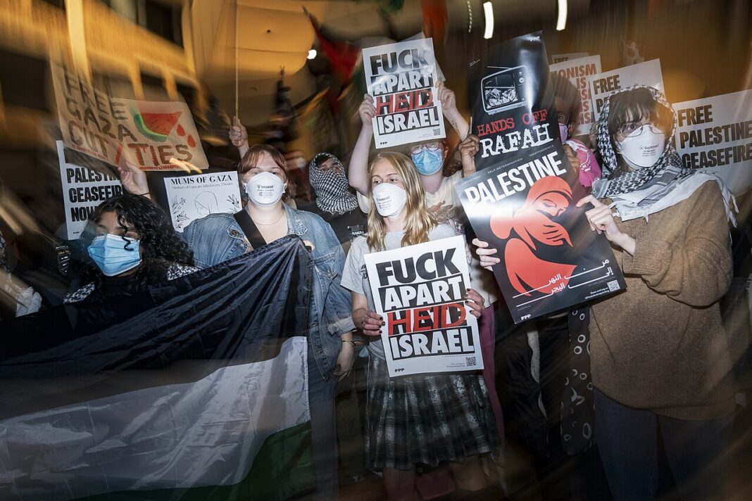 University of Melbourne protest