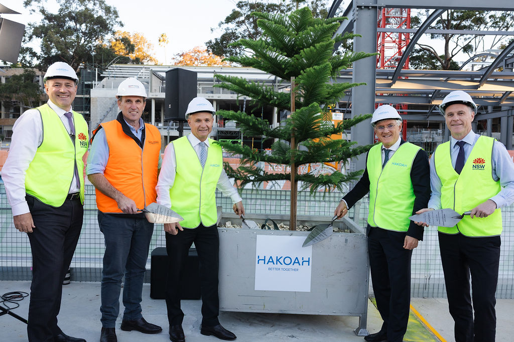 Steve Kamper MP, JamieCrookes, MattThistlethwaite MP, Steven Lowy and Chris Minns MP