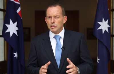 Prime Minister Tony Abbott