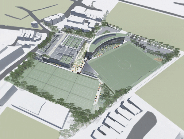 The planned Hakoah