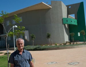 Proud principal Aharale Rotstein