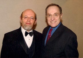 AMbassador Alan Baker with Alan Dershowitz