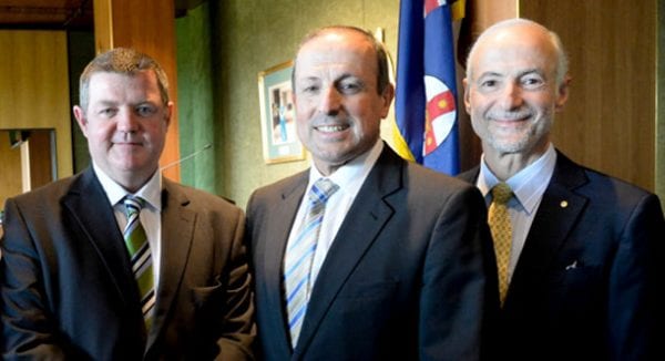 Andrew Penfold, Vic Alhadeff and Hilton Immerman