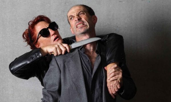 Geoff Sirmai threatened in Apples and Pears