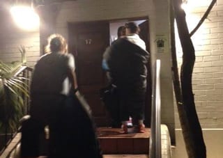 Arriving at Jewish House