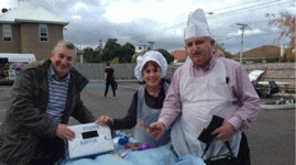 Sean Nochomowitz, Sandra Sochen and Ian Samuel