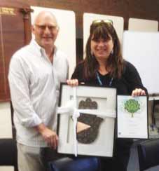 Barry Smorgon and Lisa Borowick